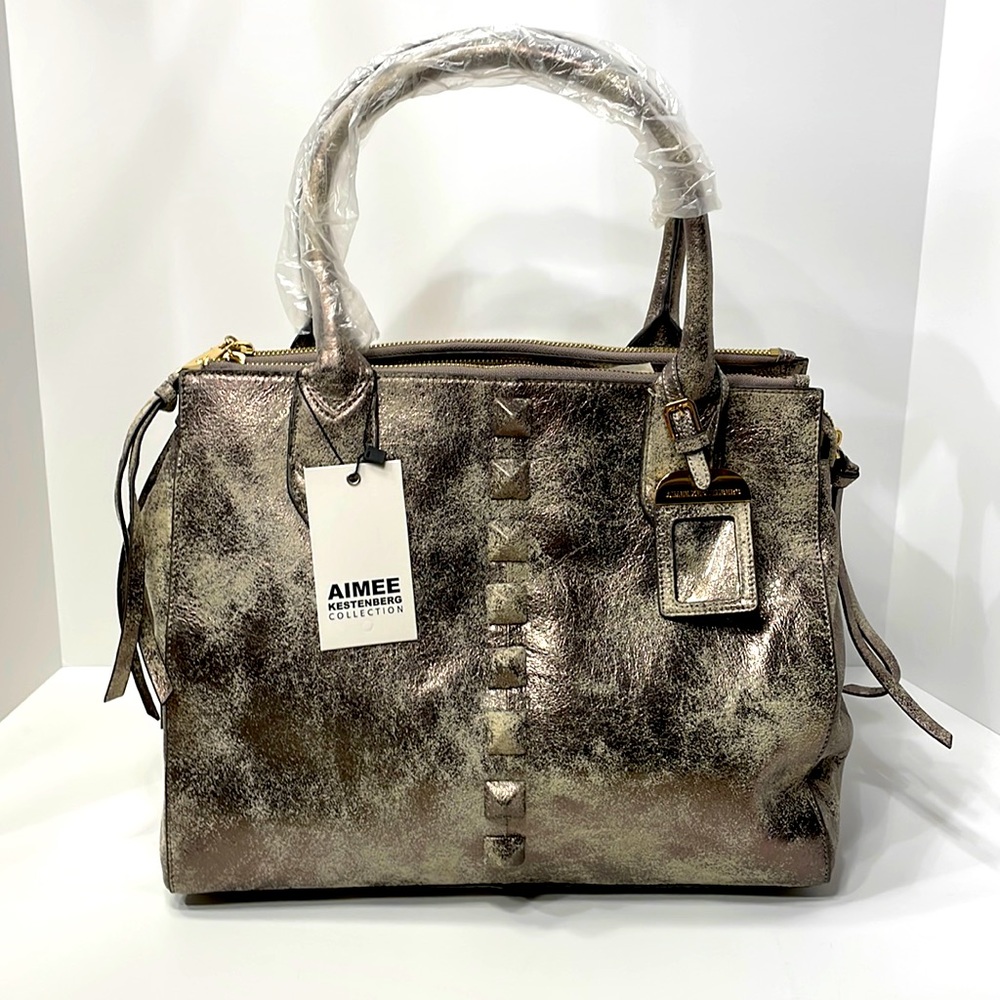 Aimee Kestenberg Brand New, Never Used Metallic Bag